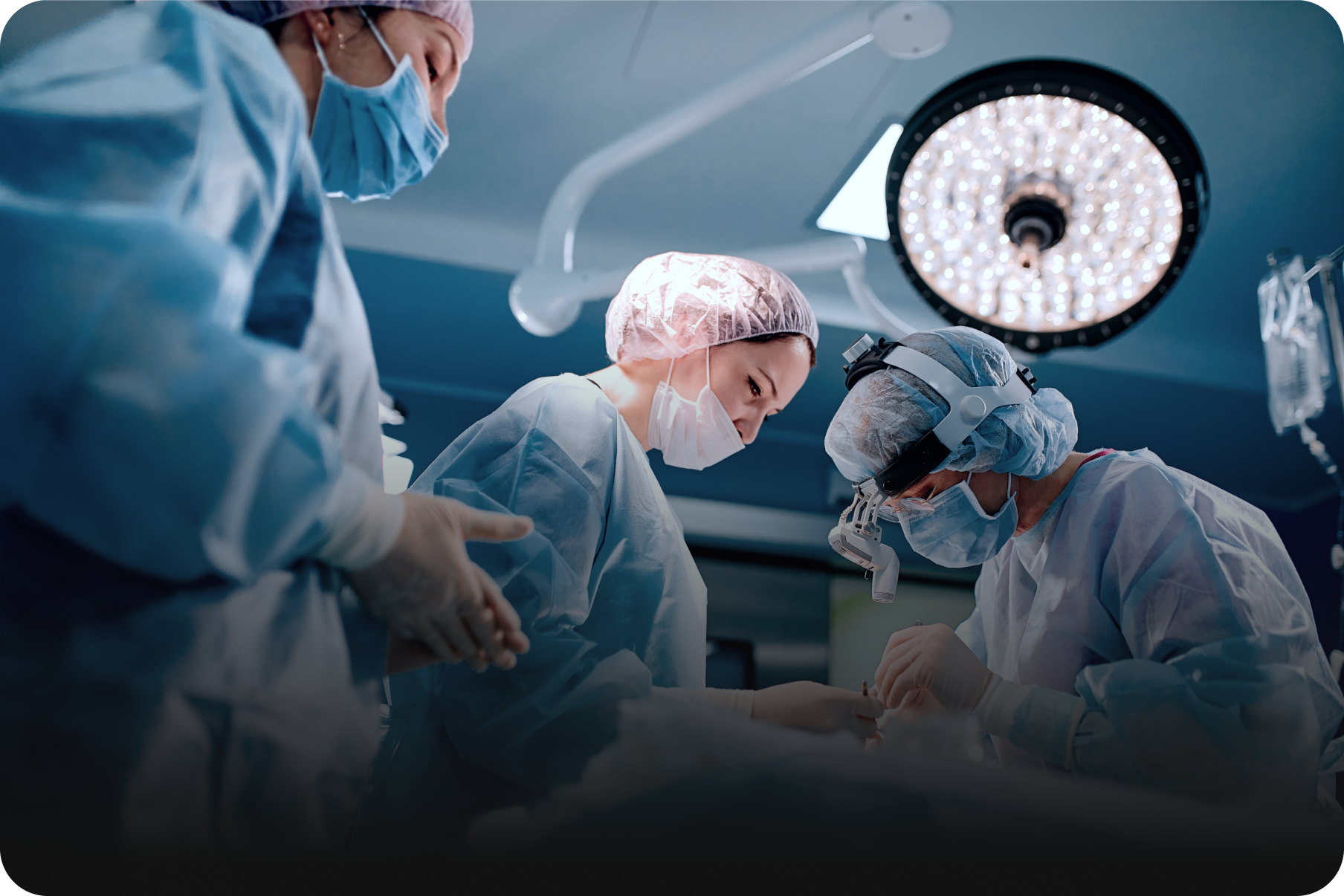 Medical surgery visualization